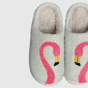 Cozy Flamingo Slippers